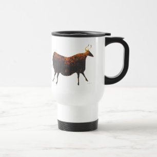 Red Cow of Lascaux Travel Mug