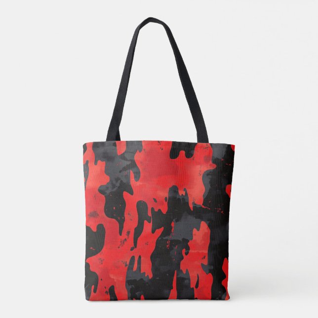 Red Cow Tote Bag (Back)