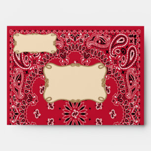 Red Cowboy, Bandanna Envelopes