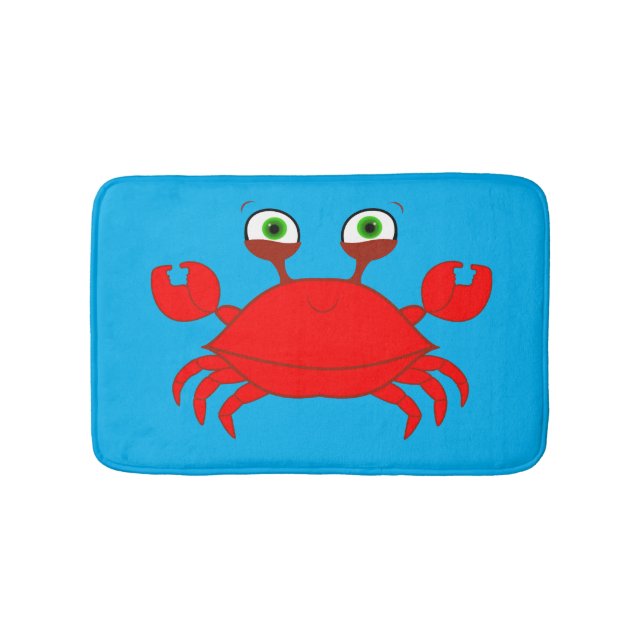 Red Crab Bath Mat (Front)