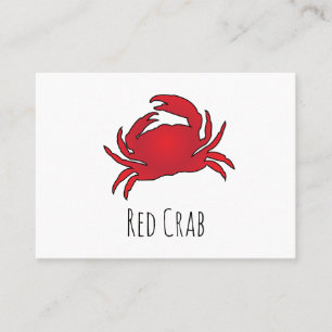 Red Crab Business Card