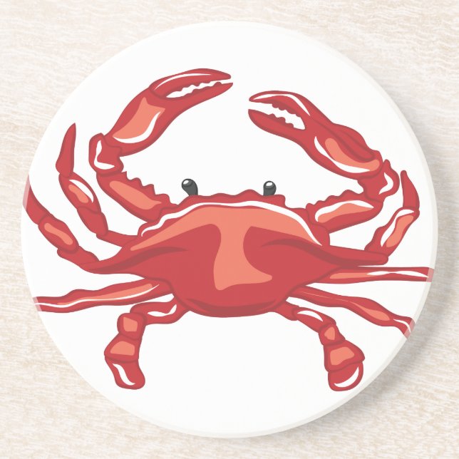 Red Crab Coaster (Front)