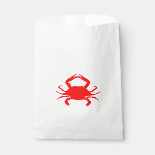 Red Crab Favour Bags