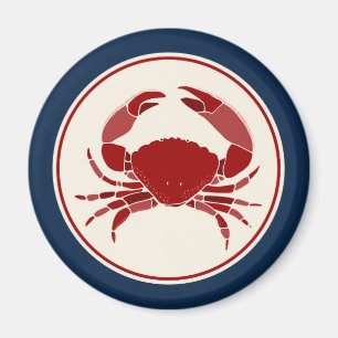 Red Crab Magnet