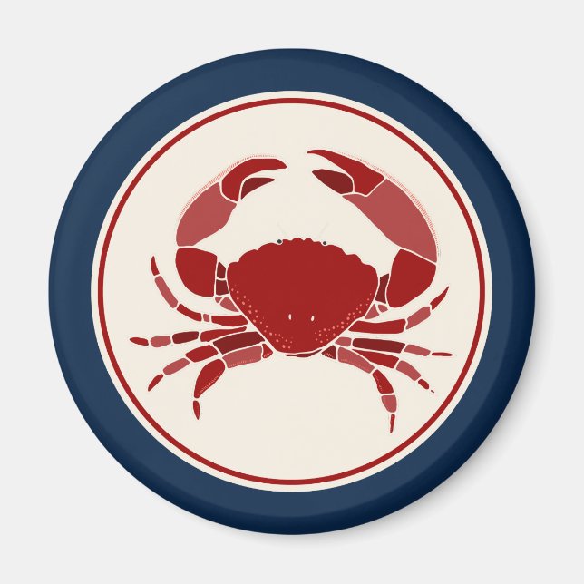 Red Crab Magnet (Front)