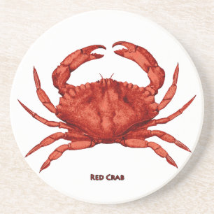 Red Crab (Pacific) Coaster