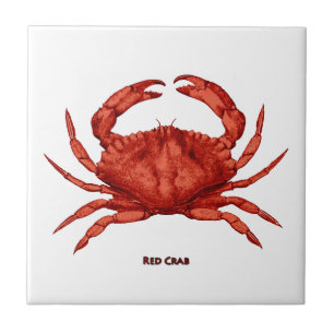 Red Crab (Pacific) Tile
