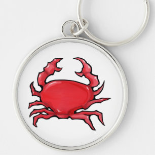 Red Crab Premium Keychain