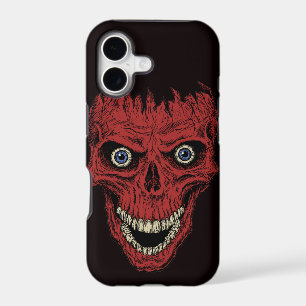 Red Crackhead Skull