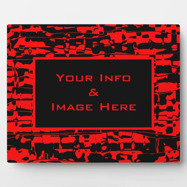 Red Crackle Frame (Front)