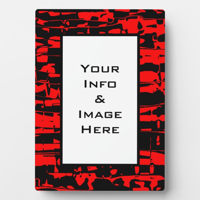 Red Crackle Frame (Front)