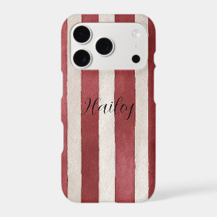 Red Cream Stripes