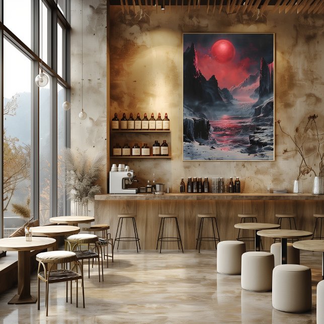 Red Crescent: Impressive and Surreal Poster (Creator Uploaded)