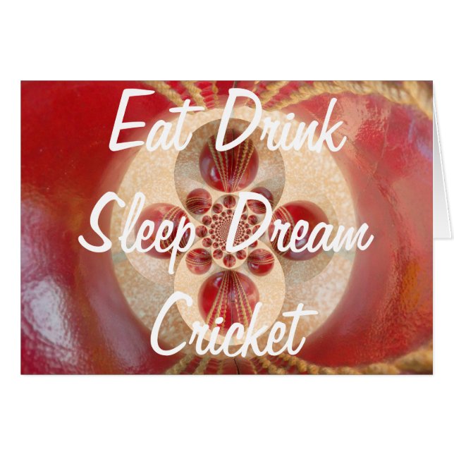 Red Cricket balls design (Front Horizontal)