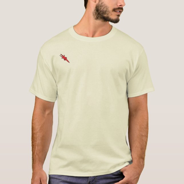 red croc clothing 3 T-Shirt (Front)