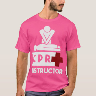 Red Cross CPR Instructor For Men and Women  T-Shirt