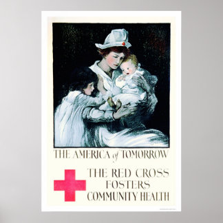 Red Cross Fosters Community Health (US00020A) Poster