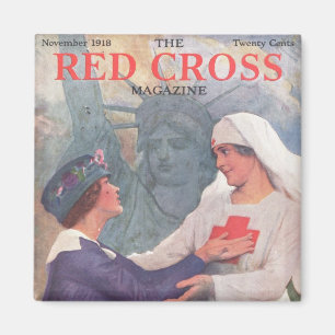 Red Cross Nurse Magnet