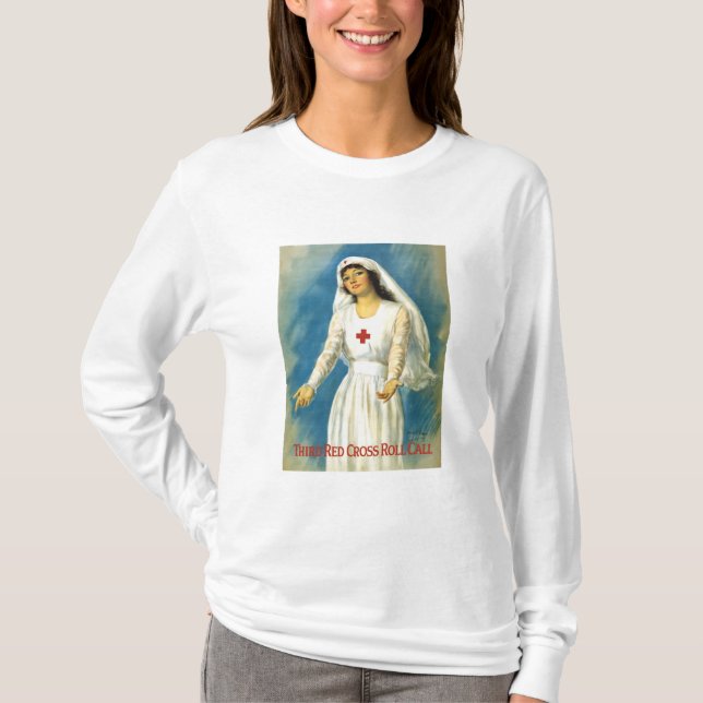 Red Cross Nurse T-Shirt (Front)