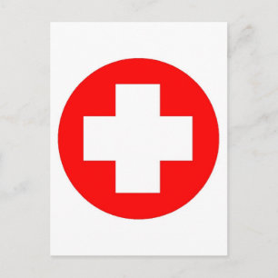 Red Cross Products & Designs! Postcard