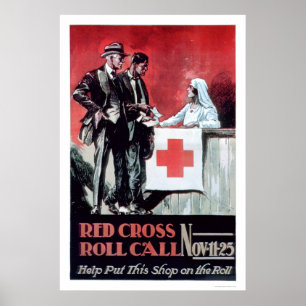 Red Cross Roll Call (US00203) Poster
