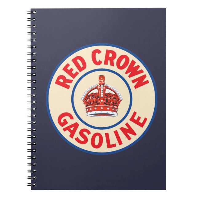 Red Crown Gasoline clean version Notebook (Front)