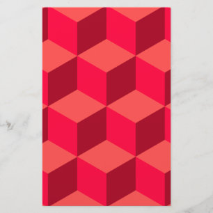 Red Cubes Stationery