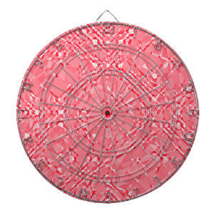 Red cubism art Graphic design Dartboard