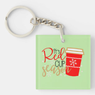Red Cup Season Key-Chain Key Ring