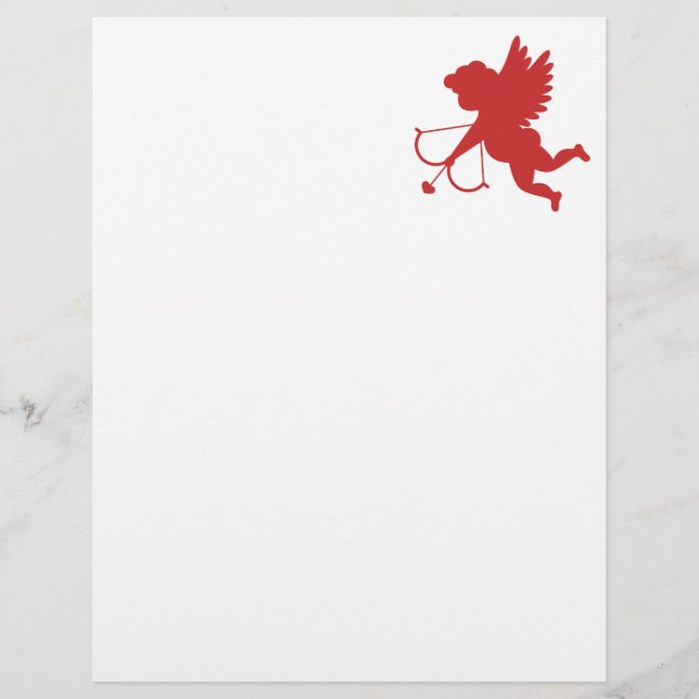 Red Cupid Silhouette (Front)