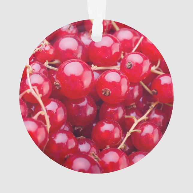 Red Currant Ornament (Back)