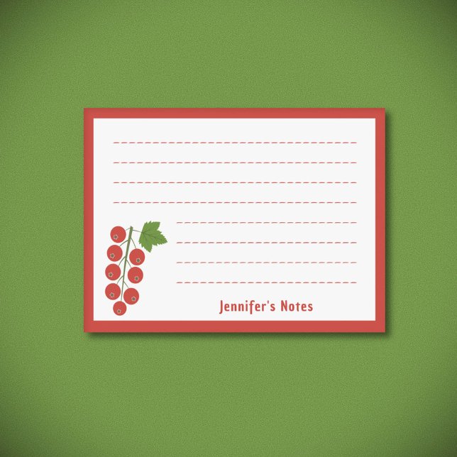 Red Currant Post-it Notes (Red Currant Post-it Notes)