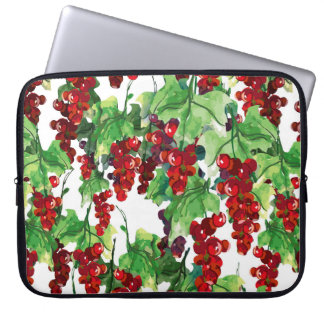 Red Currant Seamless Pattern Laptop Sleeve