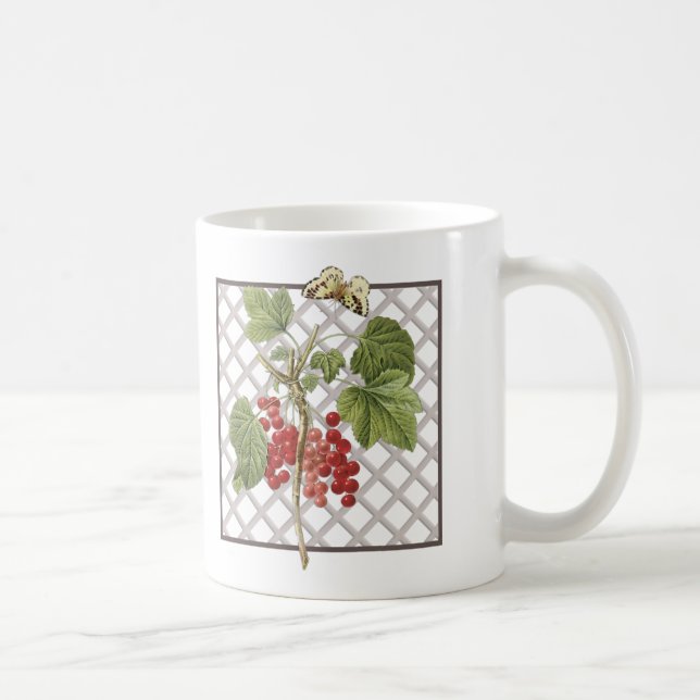 RED CURRANTS COFFEE MUG (Right)