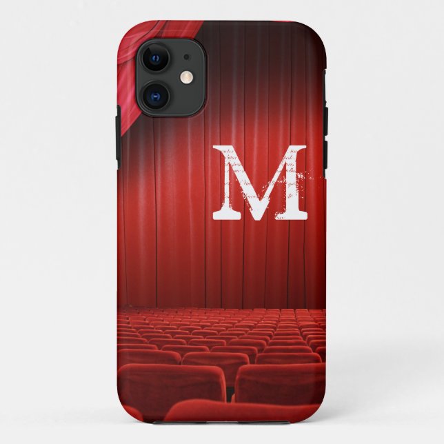 Red Curtain Theatre Monogram IPHONE 5 Case (Back)