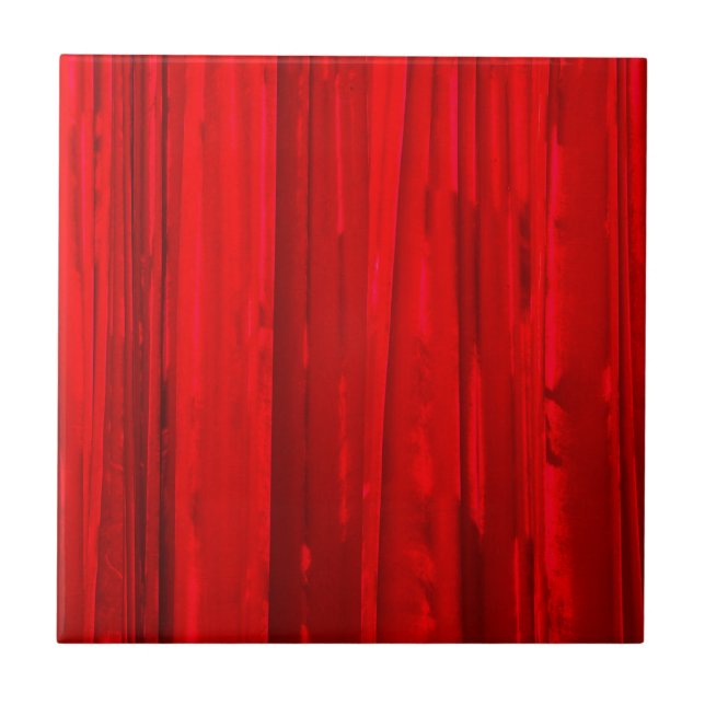Red Curtain Tile (Front)