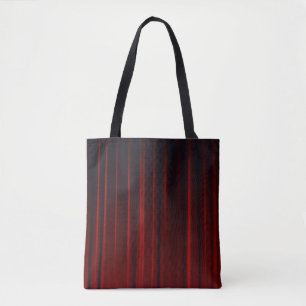 Red curtain tote bag