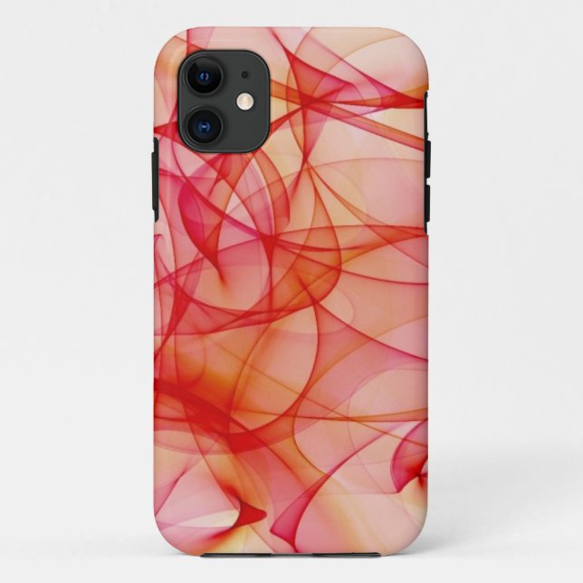 Red Curves - iPhone 5 Casing Case-Mate iPhone Case (Back)