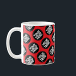 Red Custom logo business pattern employee Coffee Mug<br><div class="desc">Easily personalize this simple eyecatching red Custom business pattern employee Coffee Mug adding your company logo, photo or any image. Upload a custom background image or choose any background solid color. Create your own standard branded mugs with your corporate custom logo. A basic, professional custom logo mug template perfect to...</div>
