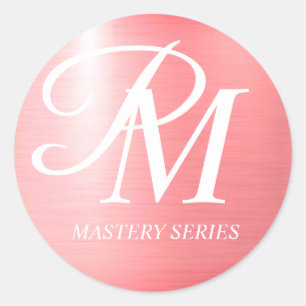 Red Custom Stickers Product Labels