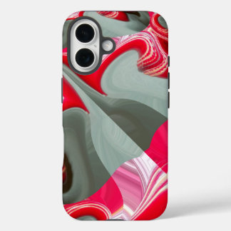 red Customise Product iPhone 16 Case