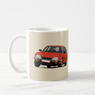 Red CX GTi - two images Coffee Mug