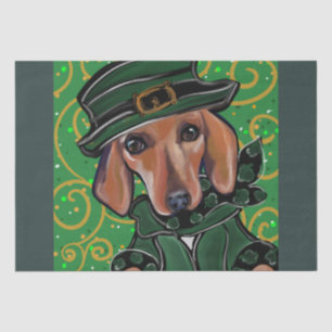 RED DACHSHUND     TISSUE PAPER