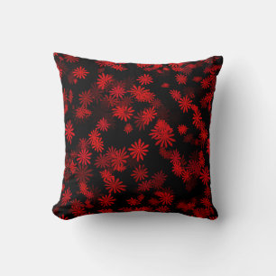 Red Daisies Cushion