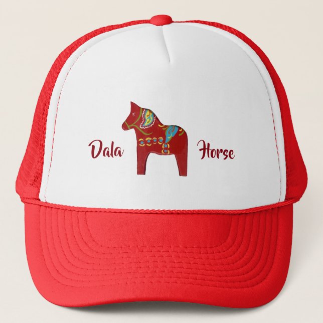 Red Dala Horse Hat (Front)