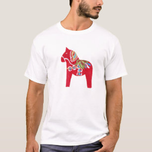 Red Dala Horse Shirt
