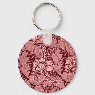 Red Damask Gifts Key Ring