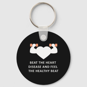 Red Day February Heart Disease For Men And Women G Key Ring