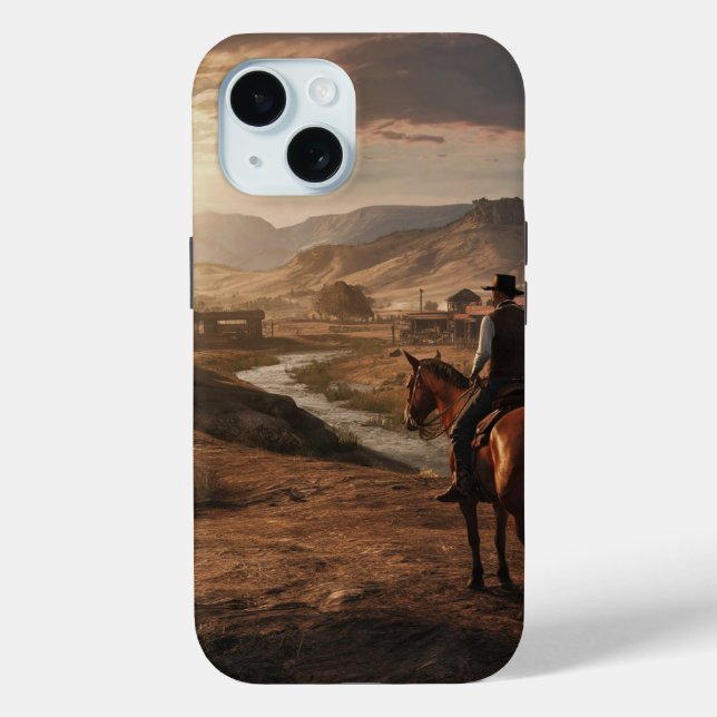 Red Dead Redemption 2 iPhone Case (Back)