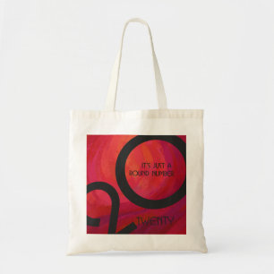 Red Decade Birthdday Tote Bag